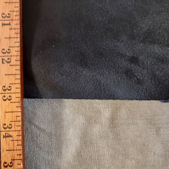 T Tahari Faux Leather Suede‎ Feel Open Jacket Blazer Cuff Sleeve 2XL - Picture 6 of 9